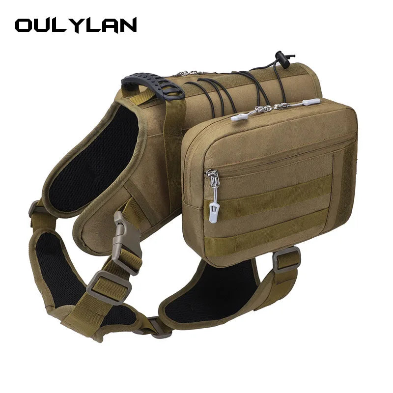 Pet Tactical Backpack for Medium and Large Dogs