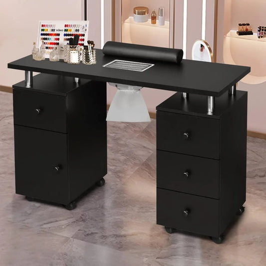 Manicure Table Nail Desk for Nail Tech