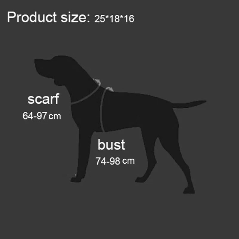 Pet Tactical Backpack for Medium and Large Dogs