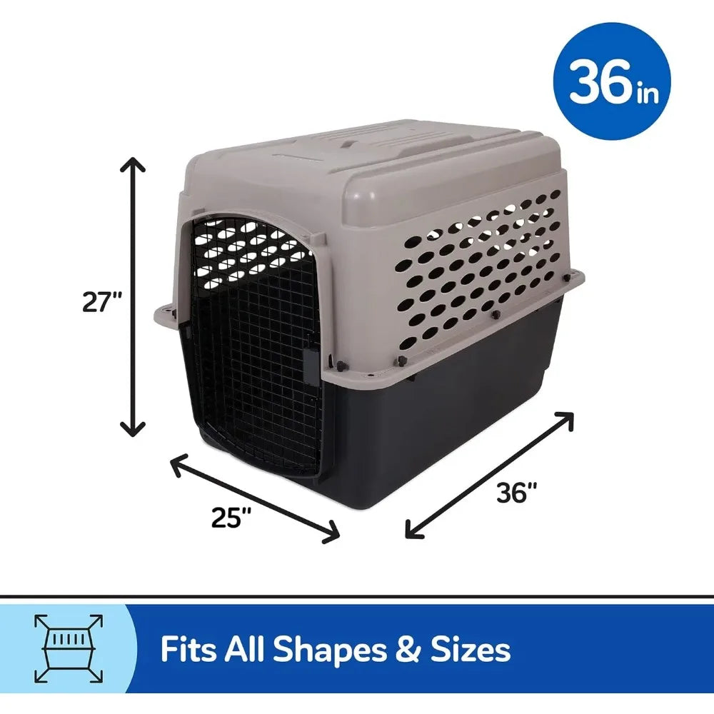 Pet Kennel Medium Dog Crate Plastic Travel Pet Carrier for Pets Indoor Dog Fence Puppy House Supplies Products Home Garden