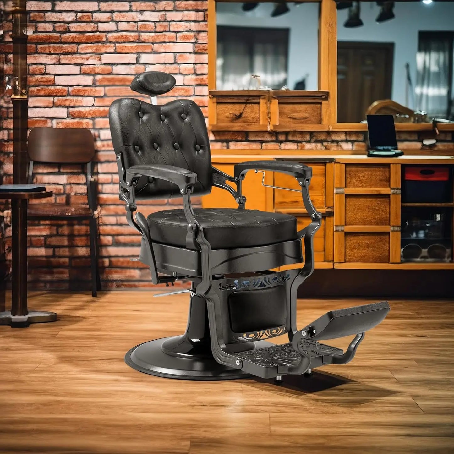 Heavy Duty Recline Barber Chair