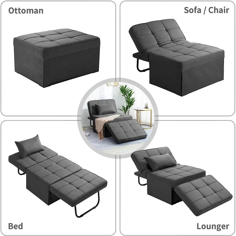 4 in 1 Multi-Function Folding Ottoman