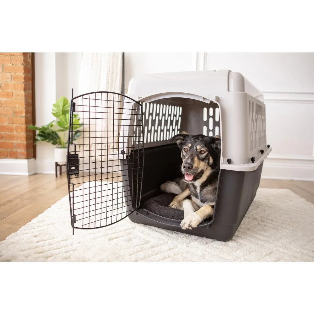 Pet Kennel Medium Dog Crate Plastic Travel Pet Carrier for Pets Indoor Dog Fence Puppy House Supplies Products Home Garden