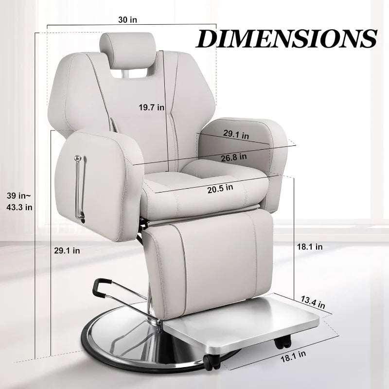 Reclining Salon Chair for Hair Stylist