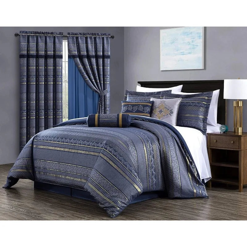 7-Piece Queen Comforter Set