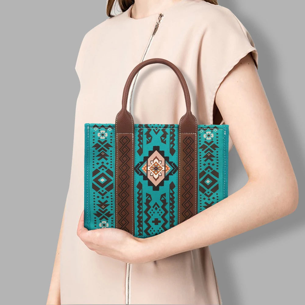 2pcs/set Women Bag Fashion Bohemian Retro Messenger Bags with Clutch Purse Large Capacity Shoulder Bag Ethnic Style Designer Bag