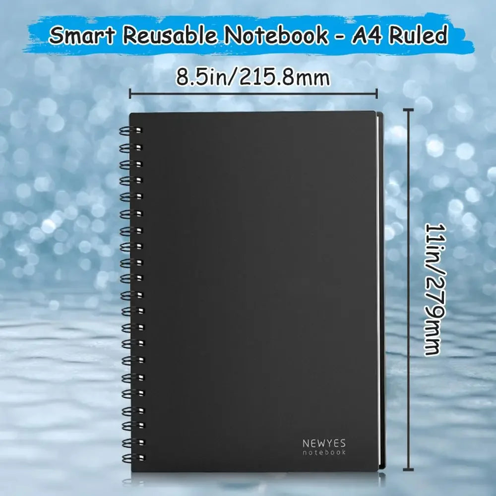 A4 Reusable Erasable Notebook With Pen&Cloth Microwave Heating Waterproof Notepad Office School Smart Notebook