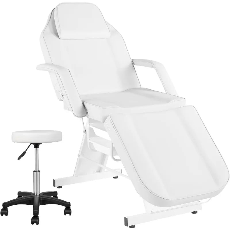 Multipurpose Salon Chair with Hydraulic Stool for Esthetician Beauty