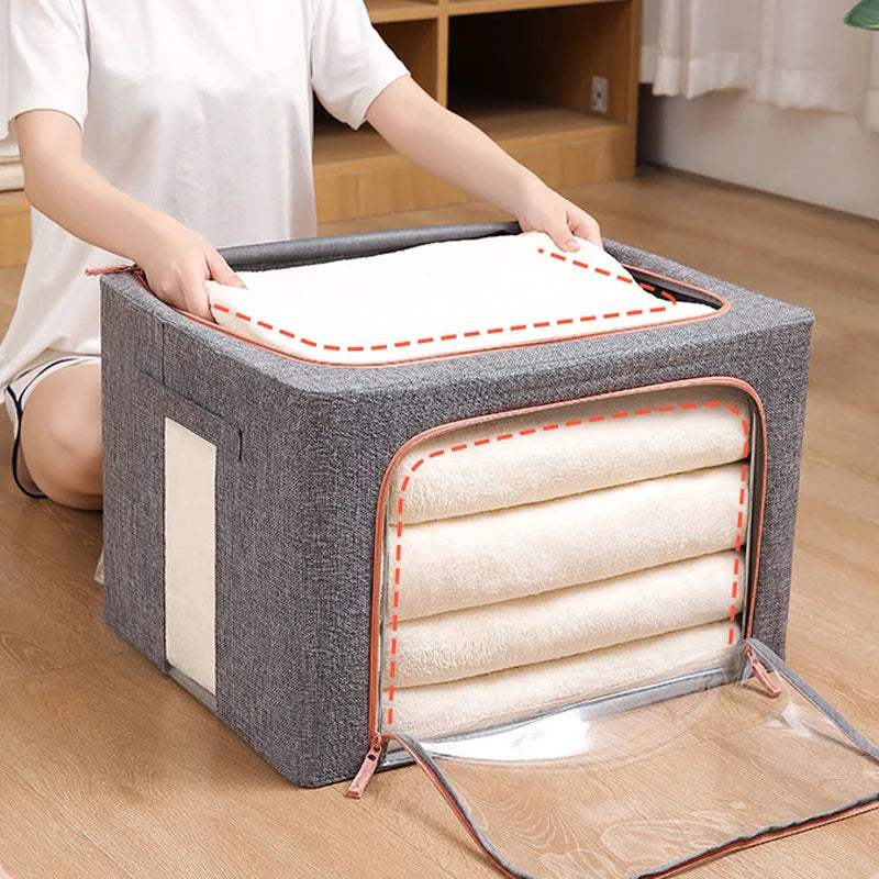 Foldable Storage, Cabinet Organizer