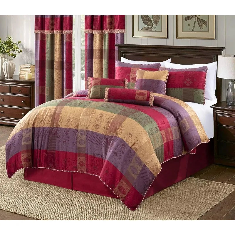 7-Piece Queen Comforter Set