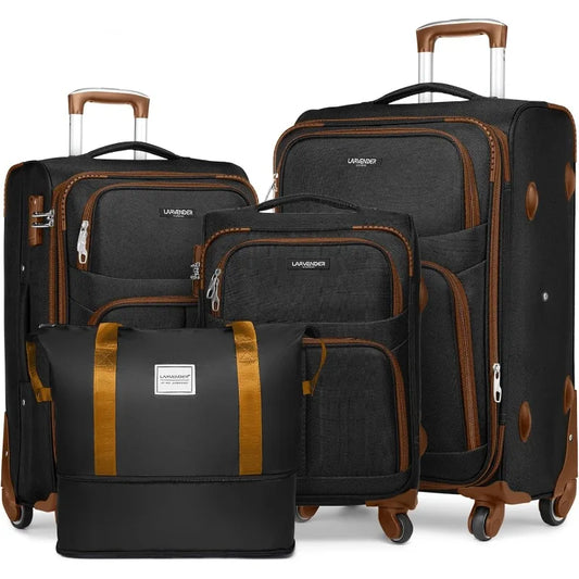 Luggage Sets 4 Piece with Duffel Bag