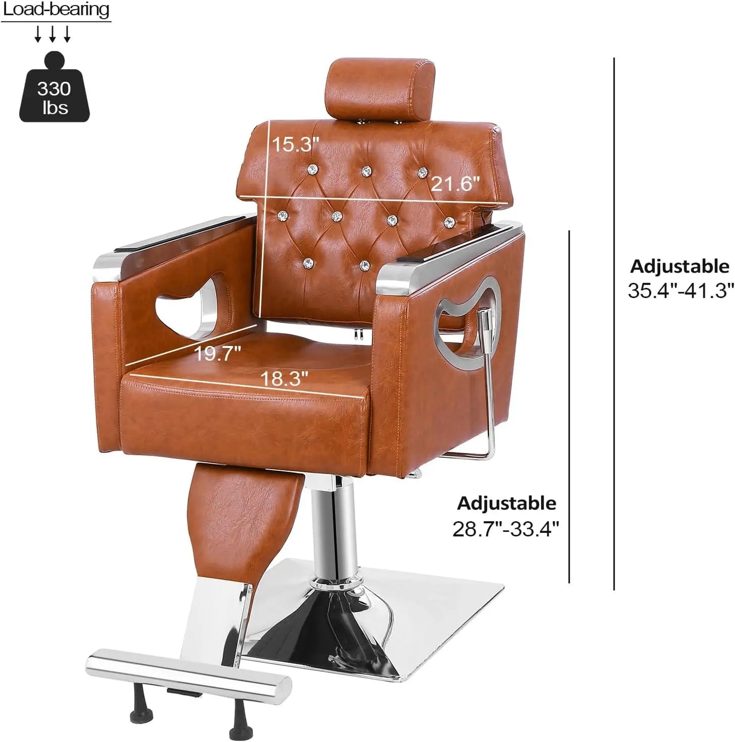 Reclining Salon Chair for Hair Stylist