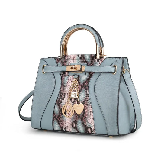 Women’s Satchel Handbag. -Denim  bag