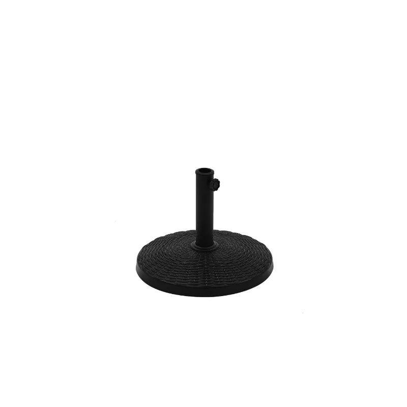 22 lbs Black Round Patio Umbrella Base