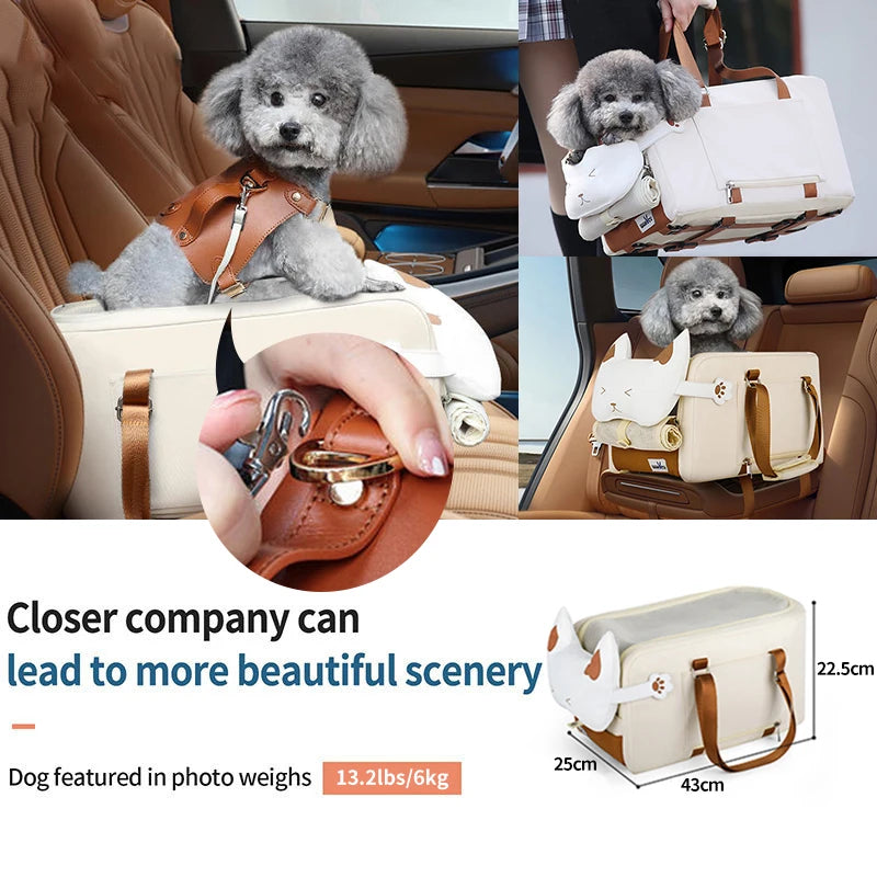 Portable Travel Dog Car Seat