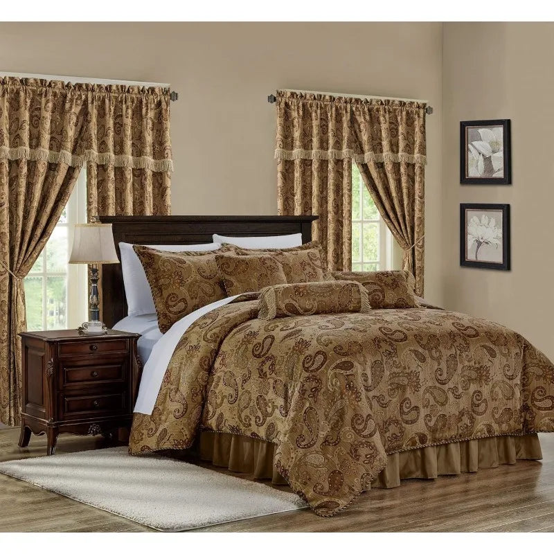 7-Piece Queen Comforter Set