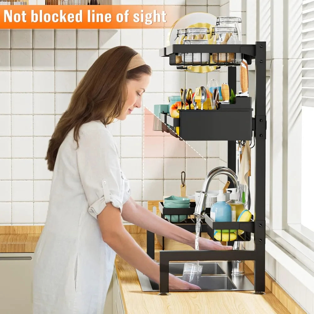 Over The Sink Dish Drying Rack