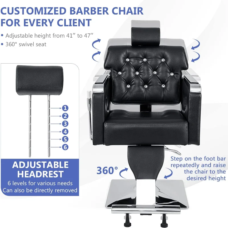 Reclining Salon Chair