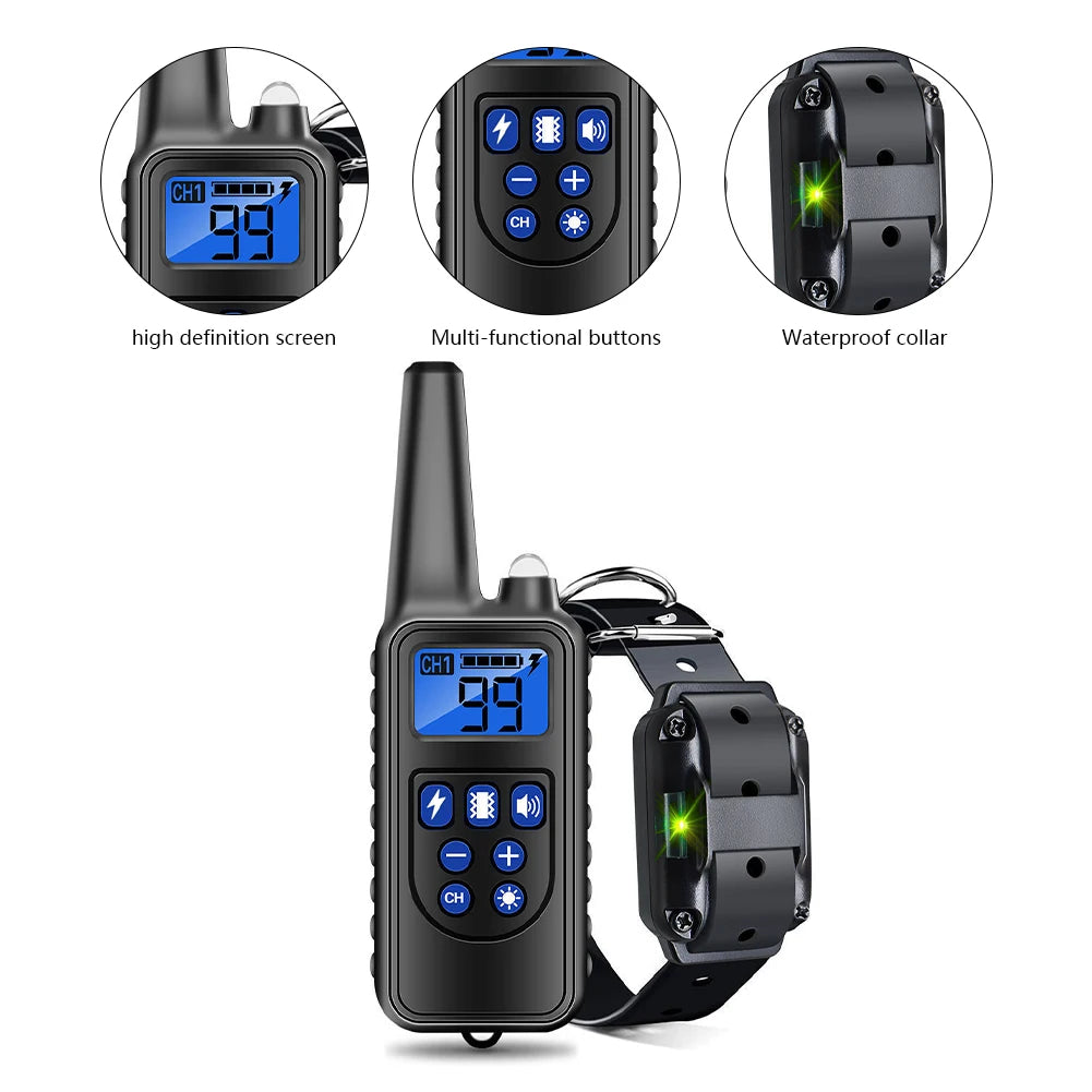 Waterproof Dog Barking Control Collar