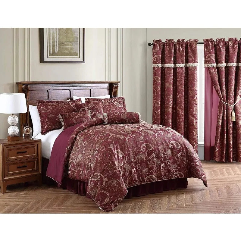 7-Piece Queen Comforter Set