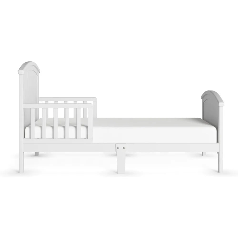 Child Craft  Top Toddler Bed for Kids with Guard Rails, Low to Ground Design, Made of Pinewood,