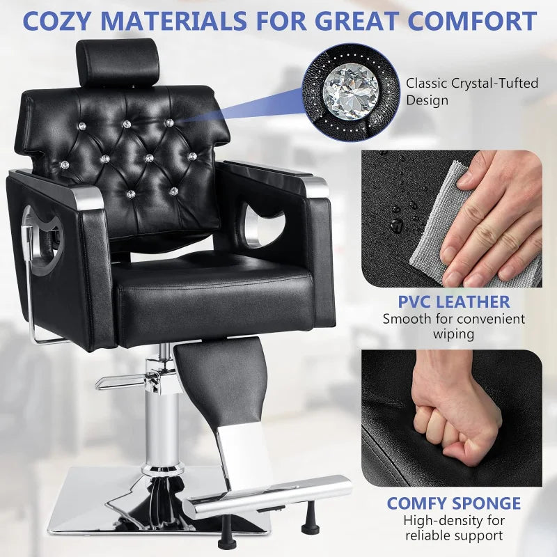 Reclining Salon Chair