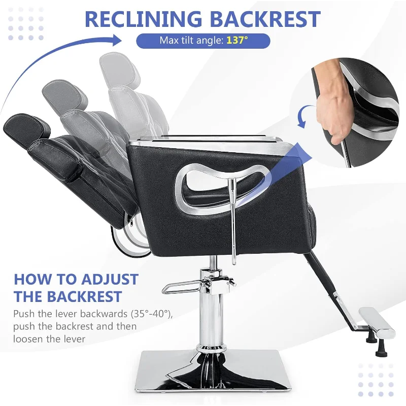 Reclining Salon Chair