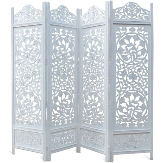 Room Divider Wood Floor Screen