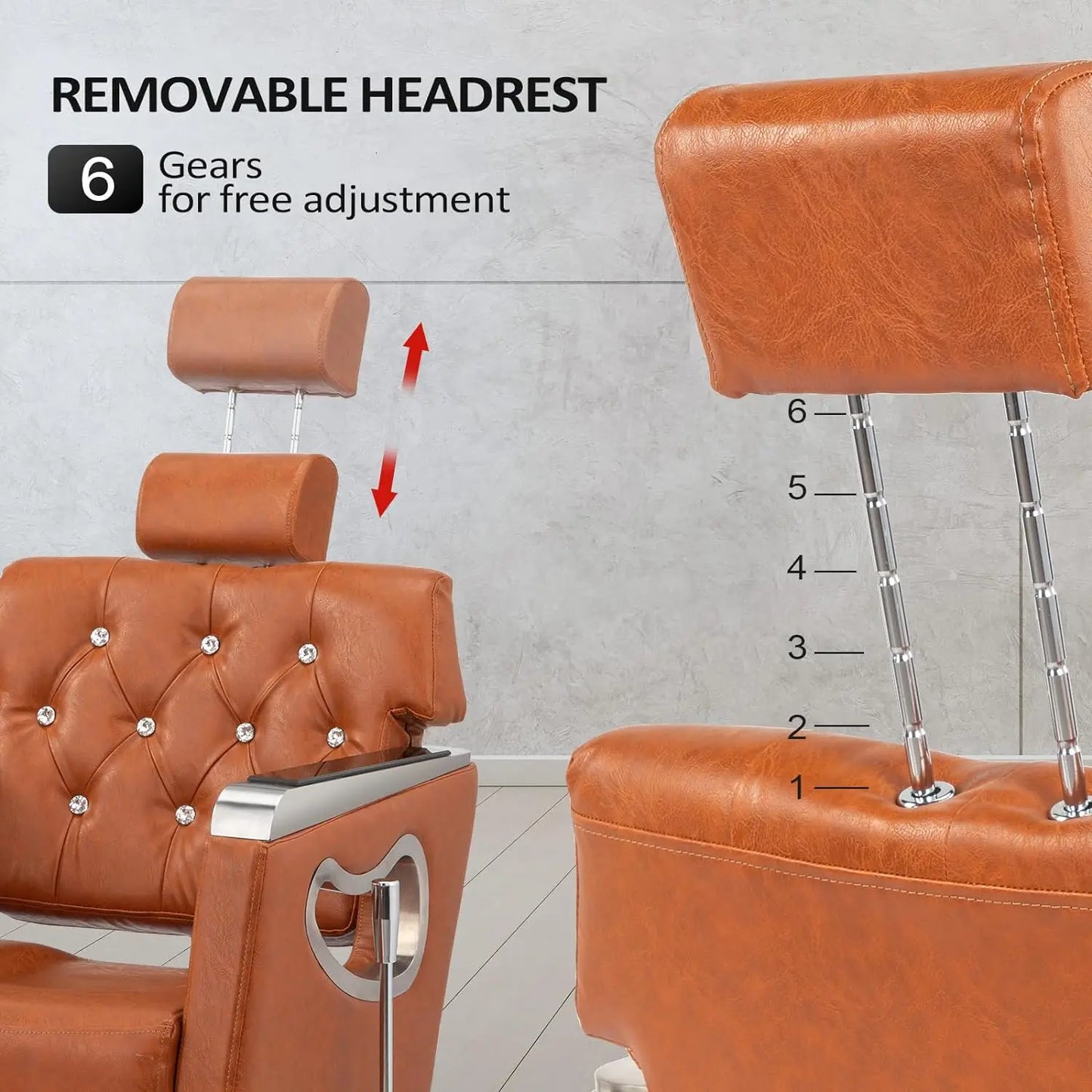 Reclining Salon Chair for Hair Stylist